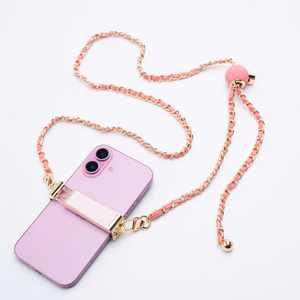 Chain / Rope with Hoidja GLAMOUR fit all models 80mm max width roosa