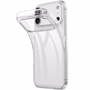 Läbipaistev sõrmejäljevastane TPU-ümbris iPhone 18 Pro / 17 Pro jaoks