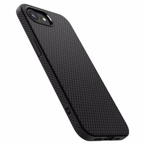Spigen Liquid Air iPhone 16e Ümbris - Matte must