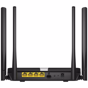 Cudy LT500 juhtmevaba ruuter Fast Ethernet kahesageduslik (2.4 GHz / 5 GHz) 4G must