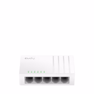 Cudy GS105U network switch Unmanaged Gigabit Ethernet (10/100/1000) valge