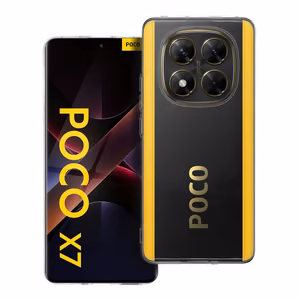 CLEAR Ümbris 2 mm jaoks XIAOMI POCO X7 (camera protection) läbipaistev