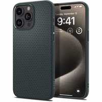 SPIGEN ümbris LIQUID AIR jaoks IPHONE 15 Pro Max abyss roheline