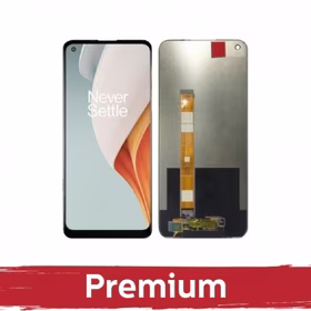 LCD Ekraan Ühildub OnePlus Nord N100 Must OEM
