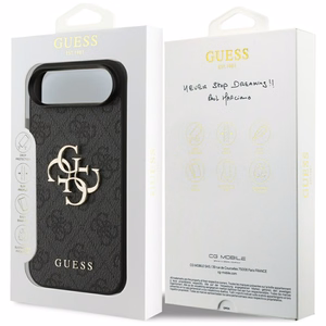 Guess 4G Big Logo Ümbris jaoks iPhone 17 Air - Must