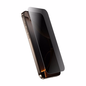 Защитное стекло Crong Privacy 3D Armor Glass с фильтром конфиденциальности для iPhone 17 Pro Max и iPhone 16 Pro Max