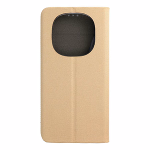 SENSITIVE Book case jaoks XIAOMI Redmi Note 14 PRO 5G / 14 PRO PLUS 5G kuldne