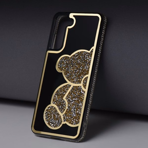 TEDDY BEAR Ümbris jaoks SAMSUNG A54 kuldne