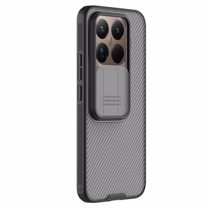 Nillkin CamShield Pro ümbris Xiaomi 15T Pro mudelile, läbipaistev must