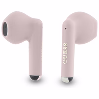 Guess Bluetooth kõrvaklapid GUTWSJ14ESGP TWS + docking station roosa/roosa Printed Classic Logo