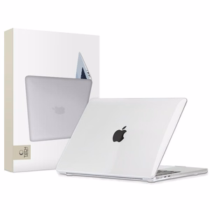 Tech-Protect SmartShell Ümbris jaoks MacBook Pro 14" M1 / M2 / M3 2021-2023 - läbipaistev