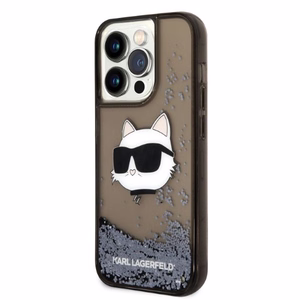 Karl Lagerfeld KLHCP14XLNCHCK iPhone 14 Pro Max 6.7" must/must hardcase Glitter Choupette Head