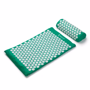 Acupressure massage mat with cushion Reach MM-001 green