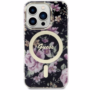 Guess GUHMP14LHCFWSK iPhone 14 Pro 6.1" must/must hardcase Flower MagSafe