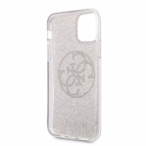 Guess GUHCN58PCUGLPI iPhone 11 Pro roosa/roosa hard case 4G Circle Glitter