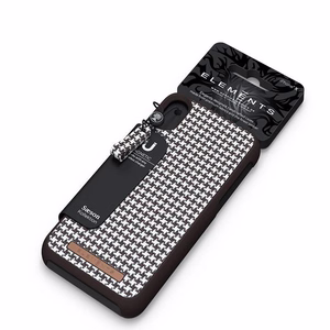 Nordic Elements Saeson Idun Pattern 2 ümbris seadmele iPhone XS Max, tumepruun