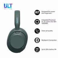 Sony ULT WEAR - Wireless Bluetooth Headphones with ULT POWER SOUND, Ultimate Deep Bass, Noise Cancelling, läbipaistev Call Quality, Up to 30hr Battery Life, IOS & Android