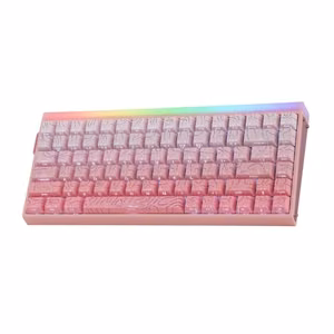 HERO84 HE PINK+Gradient+Contour Dragon King RGB AULA gasket klaviatuur
