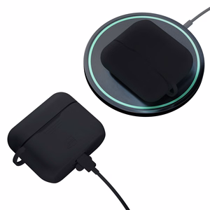 3mk Silicone AirPods Ümbris jaoks AirPods Pro 3 - must