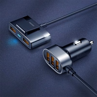 Autolaadija Joyroom "JR-CL03" Must (5xQC3.0)