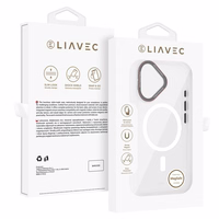 Liavec Hybrid Magsafe Clear Ümbris jaoks Iphone 16