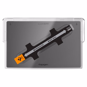 Spigen Glas.tR EZ Fit Karastatud klaas jaoks Tesla Model X 2022 / Model S 2021 - must