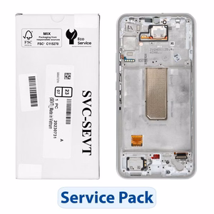 ServicePack LCD ekraan SAMSUNG A34 5G A346B hõbedane GH82-31201B