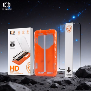 Tel Protect Dust-Free Easy Fit HD Titan закаленное стекло для Iphone 16 черное