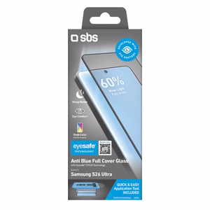 SBS Eyesafe karastatud klaas aplikaatoriga jaoks Samsung Galaxy S26 Ultra