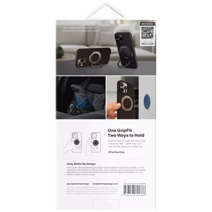 Uniq Keva Air Magclick Charging GripFit Ümbris jaoks iPhone 16 Pro Max - Brown