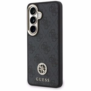 Guess case 4G Big Rhinestone Triangle Strap MagSafe for Samsung Galaxy S26 black