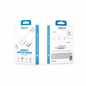 Forever MASM-100 traadita laadija AppleWatch 3W valge