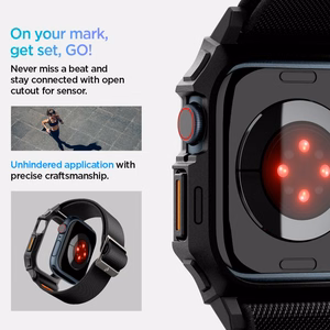 Rihm SPIGEN LITE FIT ”PRO” APPLE WATCH 10 (42 MM) matt must