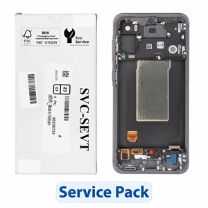 ServicePack LCD Display jaoks SAMSUNG A56 5G A566B Graphite GH82-36829A