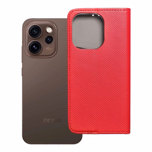 Klapiga ümbris Oppo Reno 15 PRO 5G Smart Case Book punane