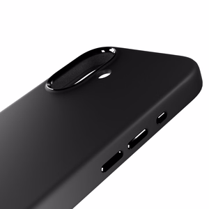 Puro Icon Mag Pro MagSafe Silicone Ümbris jaoks iPhone 16 - Must