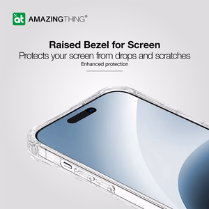 Amazing Thing Titan Edge Ümbris 15FT IP156.7TECL jaoks Iphone 15 Plus läbipaistev
