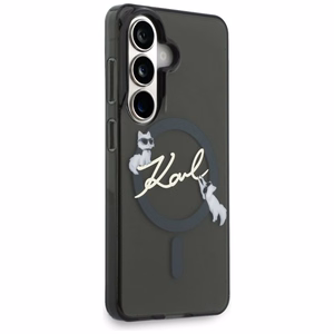 Karl Lagerfeld ümbris IML KC Script MagSafe Samsung Galaxy S26 jaoks must
