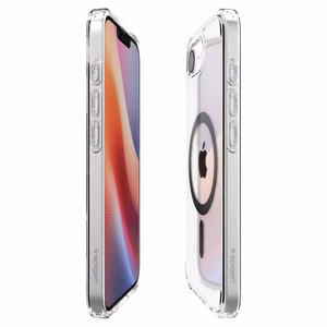 Spigen Ultra Hybrid MagSafe iPhone 16e Carbon Fiber Ümbris - Clear