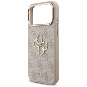 GUESS GUE005593 (PU W/ Big 4G Classic Logo) kaitseümbris seadmele iPhone 18 Pro Max / 17 Pro Max, värv: roosakuldne