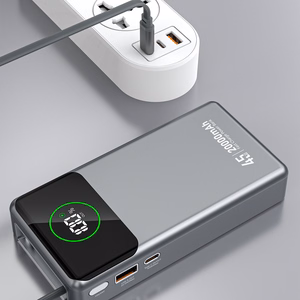 Dudao K31 Pro 45W 20000mAh Akupank with Built-in Retractable USB-C Kaabel - hall