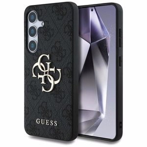 Guess Big 4G Logo Classic Logo Ümbris jaoks Samsung Galaxy S25 must