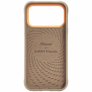 Beež NIMMY LAHE PRILLIDEGA KOER ümbris IPHONE 18 Pro/17 Pro jaoks