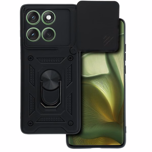Slide Camera Armor Ümbris jaoks Motorola Edge 60 5G Must