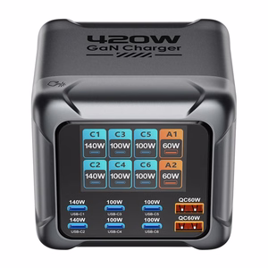 Blitzwolf BW-S33 420W зарядное устройство, 8 портов