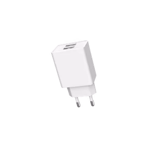 Laadija Denmen (DC02W) (2xUSB 2.1A) valge