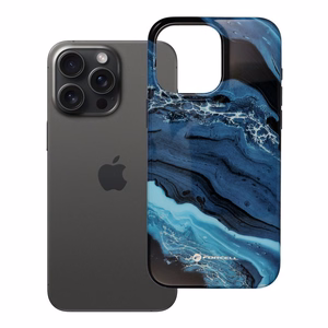 Ümbris jaoks iPhone 15 PRO MAX Forcell F-Protect Mirage compatible with Magsafe Military Drop-Test deep sea