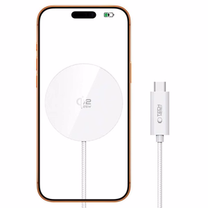 TECH-PROTECT A50 Magnetic MAGSAFE Juhtmevaba Laadija 25W QI2.2 valge