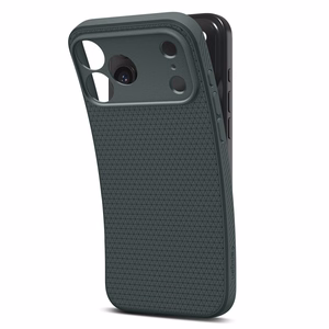 Spigen Liquid Air Чехол для iPhone 17 Pro Abyss зелёный