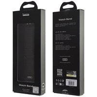 Rihm Audi Logo Genuine Leather Magnetic Ring jaoks Apple Watch 40/41/42mm must